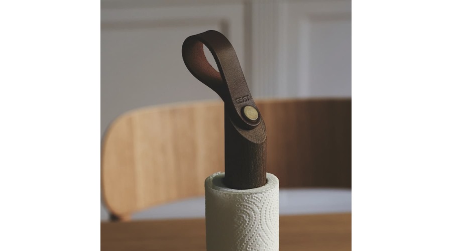 GEJST - køkkenrulleholder - røget eg02