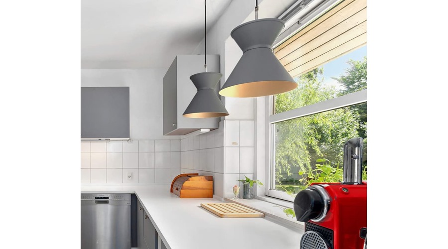 IN LIGHT - dobbeltkegle grå