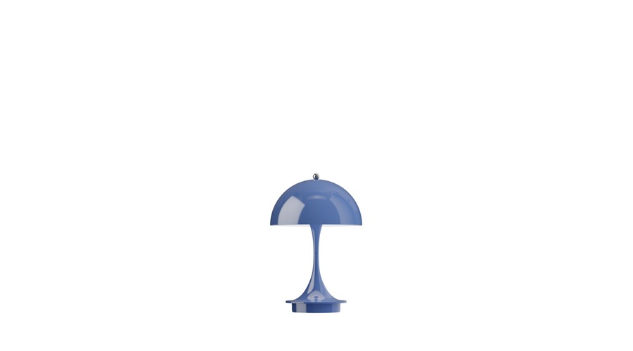 Panthella-V3-160-Portable-Opaque-Indigo-Blue